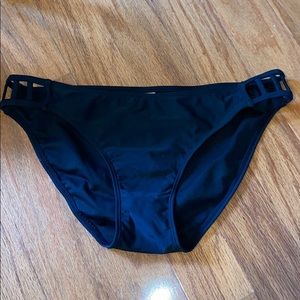 Black bikini bottom